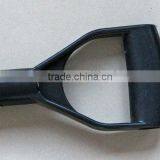 Plastic Snow Shovel With Wooden Handle &D-grip. thumbnail-3