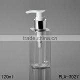 250ml Hot Products Clear Pet Rectangle Plastic Shampoo Bottle Skin Care Cosmetic Lotion Serum Plastic Bottle Best Seller thumbnail-6