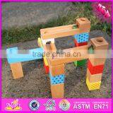 2016 New Design Building Blocks Funny Children Wooden Marble Run Toys W13A126 thumbnail-5