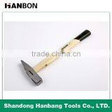 German Type Machinist Hammer With Wooden Handle