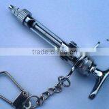 Syringe Keychain , Folding, Chrome Plated thumbnail-1