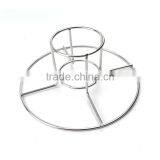 Best of Barbecue Round Beer-Can Chicken Rack With Drip Pan thumbnail-2