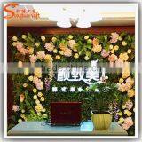 All Kinds of Flowers Mixed With Artificial Flower Wall for Decorative thumbnail-1