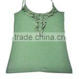 Women White Round Neck T-Shirt_100% Organic Cotton_Elegant Wear @ Best Deal Price thumbnail-6