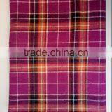 100% Cotton Yarn Dyed Plaid Flannel Fabric for Men's Shirt in Winter thumbnail-2