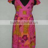 Summer Cotton Printed Dress thumbnail-1