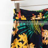 MAXNEGIO Hawaii Bowknot Workout Beach Painter Pants thumbnail-3