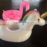 Inflatable Unicorn Cup Holder Drink Float Unicorn Drink Pool Float thumbnail-2