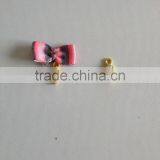 Beautiful Rhinestone Key Pendants Custom Underwear Charms for Girls Garment thumbnail-5