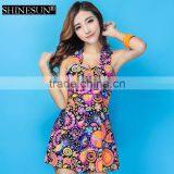 2016 Floral Bikinis Woman Swimwear Multicolor Plus Size Bikini thumbnail-6