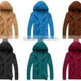 Customize Blank Unisex Slim Fit Fleece Jacket Wholesale Polar Fleece Jacket With Your Own Design Logo thumbnail-1