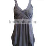 100% Cotton Sexy Ladies Fashion Dress Beautiful Ladies Party Dress For Summer thumbnail-1