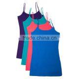 Fashion Designer Custom Women Wholesale Seamless Plain White Tank Top thumbnail-4