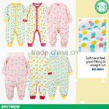 New Design Colorful Baby Girl Bodysuit Unique Baby Jumpsuit Cotton Romper thumbnail-1