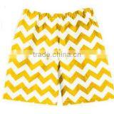 Wholesale Price Chevron Short Pants Casual Capri Legging Cargos Cotton Shorts Preorder Toddle Girls Kids Chevron Capri Pants thumbnail-1