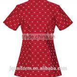 High Quality Cotton Doctor /nurse Uniform Unisex Short Sleeve Gown Lab Uniform thumbnail-3