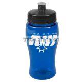 USA Made 18 oz Transparent Sports Bottle With Push And Pull Cap - BPA/BPS-free, FDA Compliant and Comes With Your Logo thumbnail-4