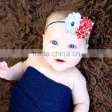 Boutique Sparkle Handmade Rhinestoned Pearl Headband For Kids Gift thumbnail-2