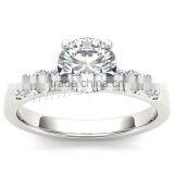 Cubic Zirconia Sterling Silver Finger Ring Size Finger Ring Cover Sex Finger Ring thumbnail-1