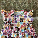 Vintage Floral T Shirts Toddler Baby Summer Top New Print Flutter Girl Tunic thumbnail-3
