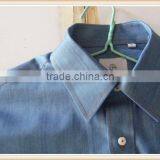 2016 CUSTOM Men Elephant Embroidered Denim Shirts thumbnail-3