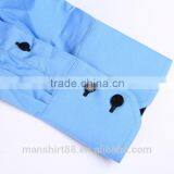 2017 Double Collar Men Shirt Dress Shirt Causal Shirt Spandex /cotton thumbnail-3