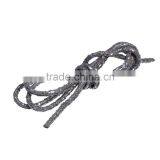 Grey Silver Glitter Round PU Leather Cord thumbnail-1