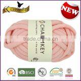 Charmkey Thick Yarn 100% Polyester Quick Knitting Yarn Core Spun Yarn for Blanket thumbnail-1