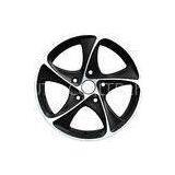 Full Painted Black 15 Inch Alloy Wheels 5 Hole For Vehicle thumbnail-1