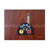 Embossed PC Flexible Membrane Touch Switch 100M Insulation Resistance