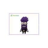 4GB / 8GB Soft Rubber Cute Cartoon USB Flash Drive Purple for Children thumbnail-1
