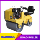 HONDA GX270 Ride-on Vibration Double Drum Road Roller Compactor thumbnail-1
