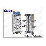 16 Cavity 52# Steel PET Preform Mould With Advanced Heat Treatment Technical