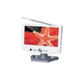 7 inch lcd tv with audio/video function& support memory cards and USB driver for extending capability