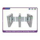 Access Control Half Waist Swing Speed Gates Turnstile for Airport , Bus Station thumbnail-1