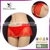 Best Brocade Red Mature Women Hot Sexy Thong Panty Models