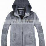 2016 New Design High Density Men Cotton Washed Hoodie Jacket thumbnail-1