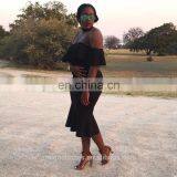 African Kitenge Dress Designs Women Fashion Party Dress thumbnail-6