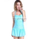 Pretty Girl Slim Fit Wrapped Wrinkles Sweety Swimsuit Women thumbnail-3