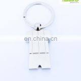 Hot Sale Metal Making Mini T-shirt Keychain in Expressed