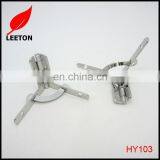 Shiny Nickel Quadrant Box Hinge thumbnail-6