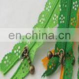Colorful Network Lace Invisible Nylon Lace Zipper ---3# 4# 5# 8# 10# thumbnail-4
