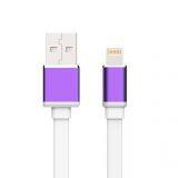 Flat Lightning-USB Cable for IPhone 5/5S/6/6S/6 Plus, OEM Orders Are Welcome thumbnail-1