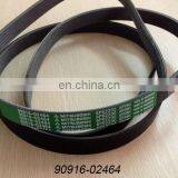 High Quality CR Rubber Fan Belt Cogged v Belt With Best Cords for Land Cruiser 4.7 V8 OEM:90916-02464 thumbnail-1