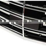 Подходит для Mercedes W222 S65 S550 2014 - 2016 годов выпуска. Передний бампер с хромированной решеткой радиатора thumbnail-3