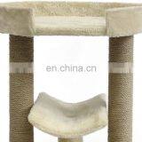 China Wooden Small Cat Tree Floor to Ceiling Cat Tree Cat Tree Condo Tower thumbnail-4