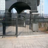 Luxury Design Outdoor Used Decorative Wrought Iron Fence With Powder Coating