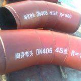 Production of High Hardness Ceramic Composite Wear - Resistant Elbow thumbnail-2