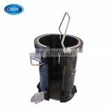 Черная съемная цилиндрическая форма для испытания бетона с основанием/Пластиковая кубическая форма для бетона thumbnail-2