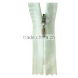 Quality No.8 Fashion white tape Nylon Zipper for sales